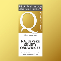 CCC i eobuwie.pl na pierwszym miejscu rankingu Polskiego Instytut Badań Jakości 2021!