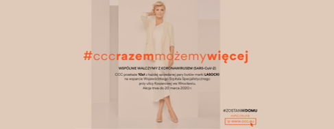 #cccrazemmożemywiecej - Wspólnie walczymy z koronawirusem!