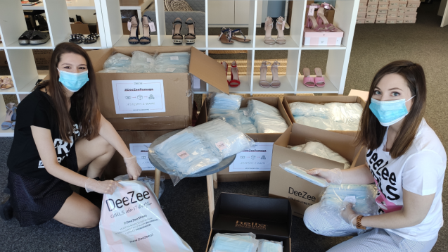 DEEZEE PROVIDES 10,000 MASKS TO POLISH HOSPITALS