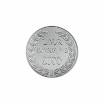 Silver consumer's laurel for Lasocki brand, 2005