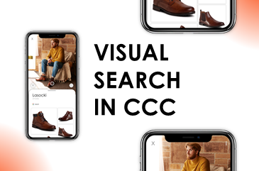 Image search - artificial intelligence supports customers in online shopping at CCC