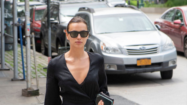Supermodel Irina Shayk caught wearing clothes from the Polish brand Rage Age!
