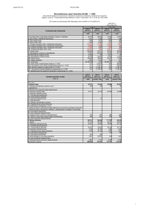 Skonsolidowany raport kwartalny za I kwartał 2005 r.
