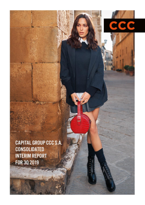 Capital Group CCC S.A. Consolidated Interim Report 3Q 2019