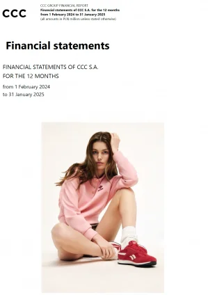 Financial statements for 01.02.2024 - 31.01.2025