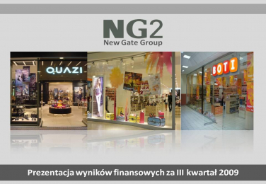 Prezentacja wyników - Q3 2009
