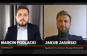 Rozwój omnichannel w dobie pandemii- Dyrektor e-commerce Jakub Jasiński dla Comparic24.tv