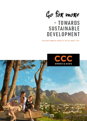 Non-financial report of the CCC Group for year 2017